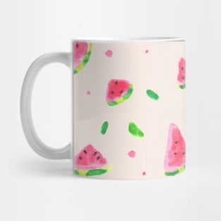 Watercolor watermelon slices Mug